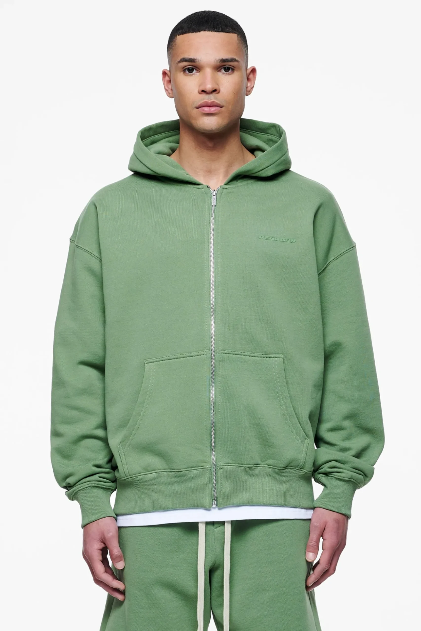 Pegador Logo Oversized Sweat Jacket Gum