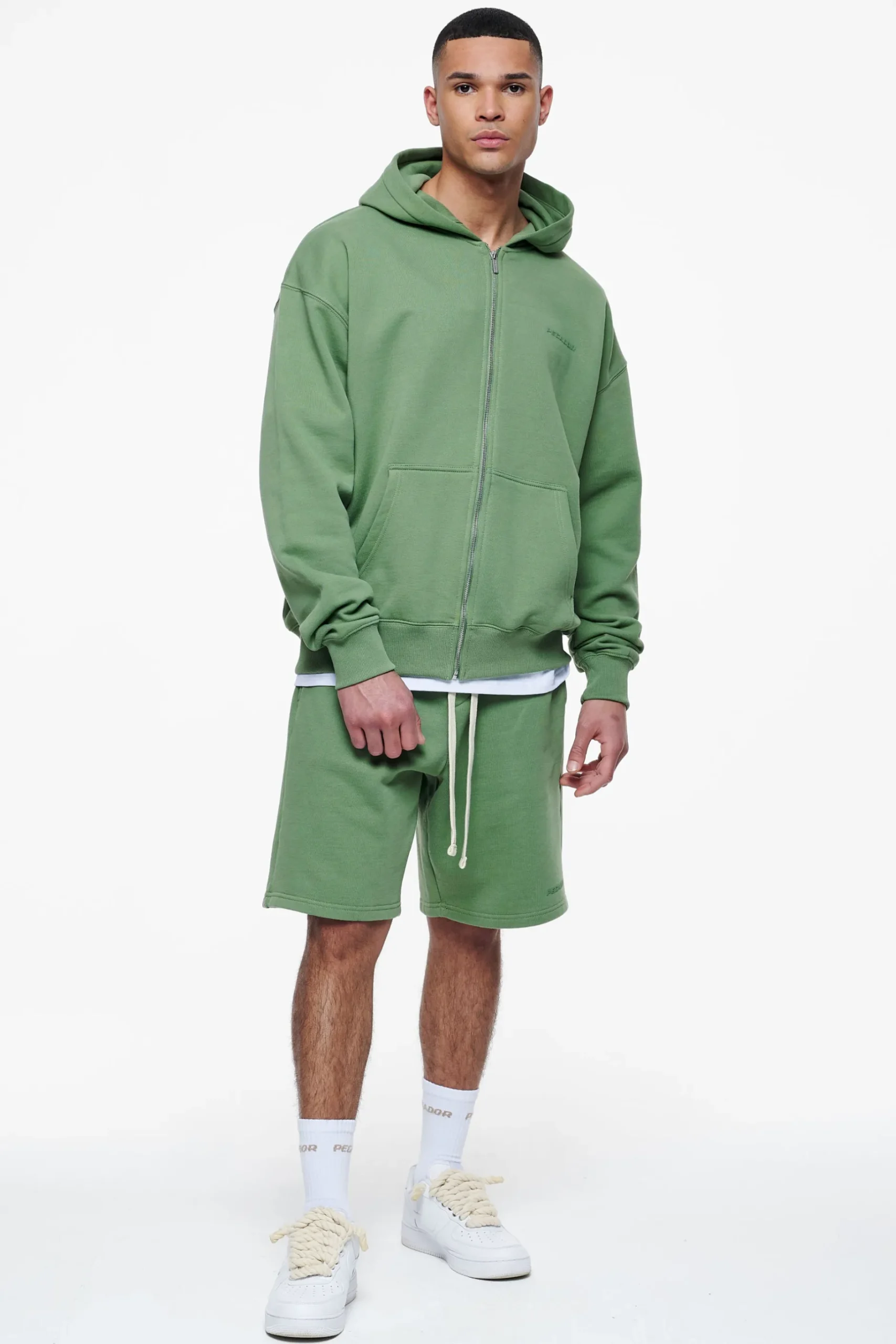 Pegador Logo Oversized Sweat Jacket Gum