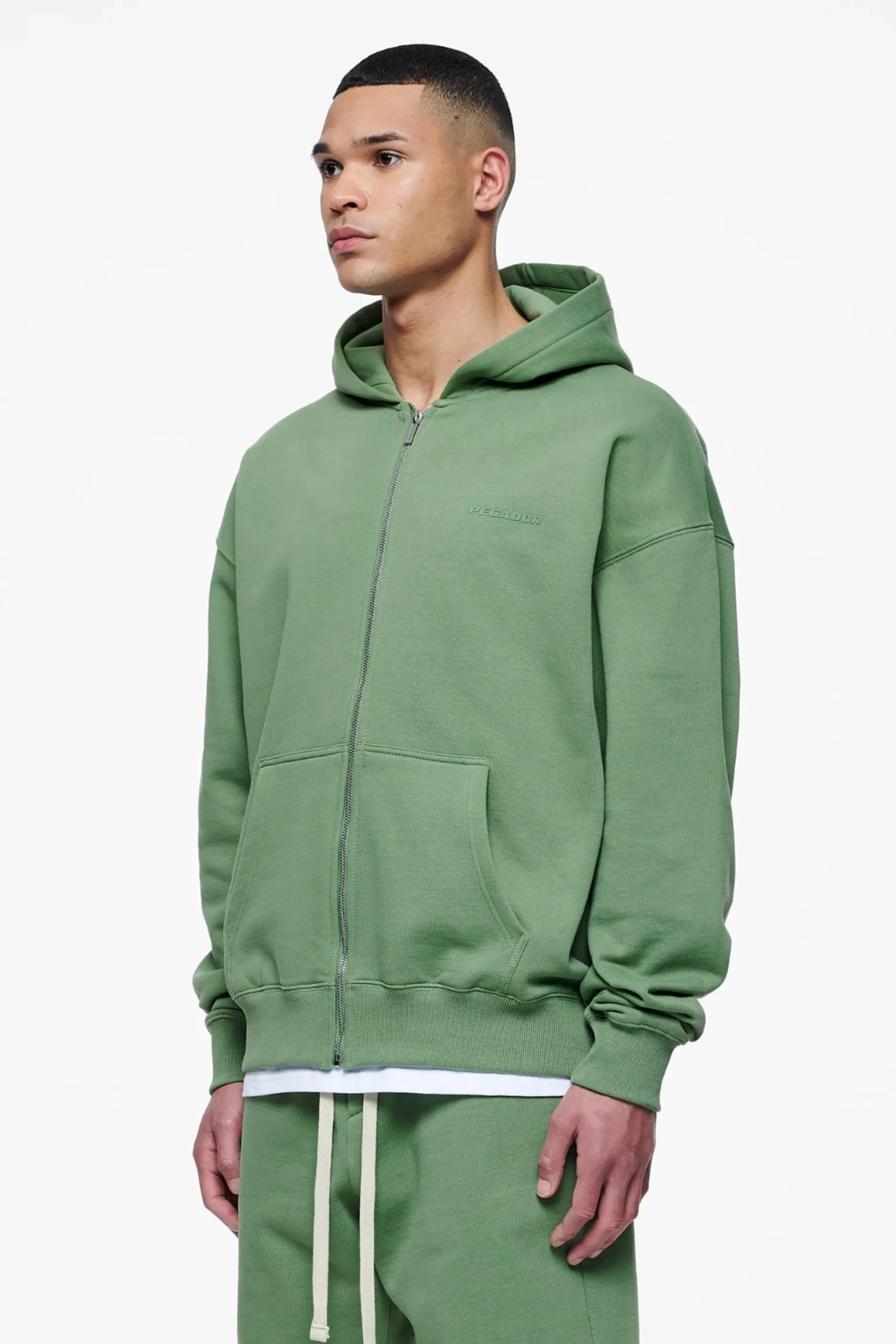 Pegador Logo Oversized Sweat Jacket Gum