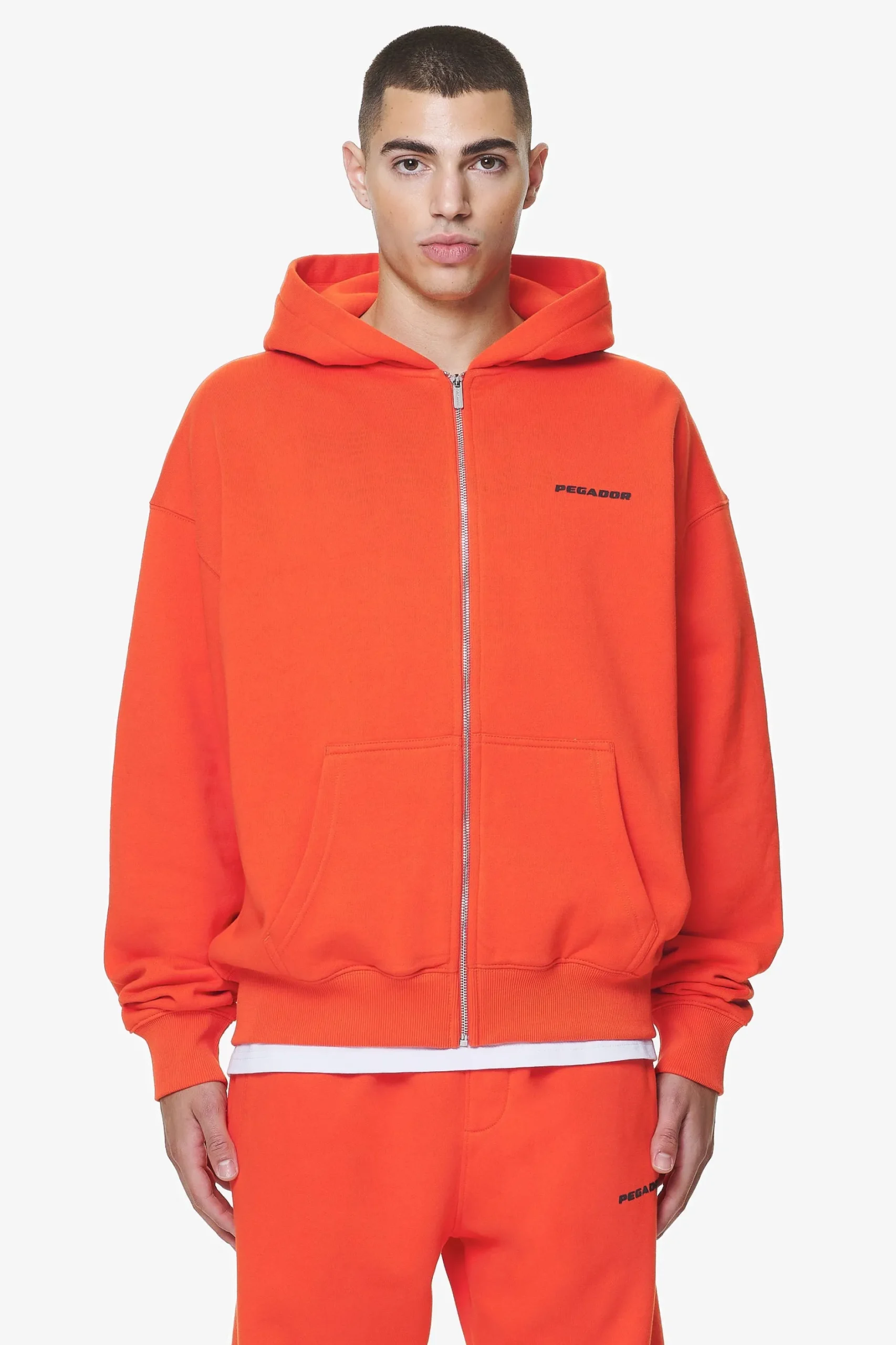 Pegador Logo Oversized Sweat Jacket Gum