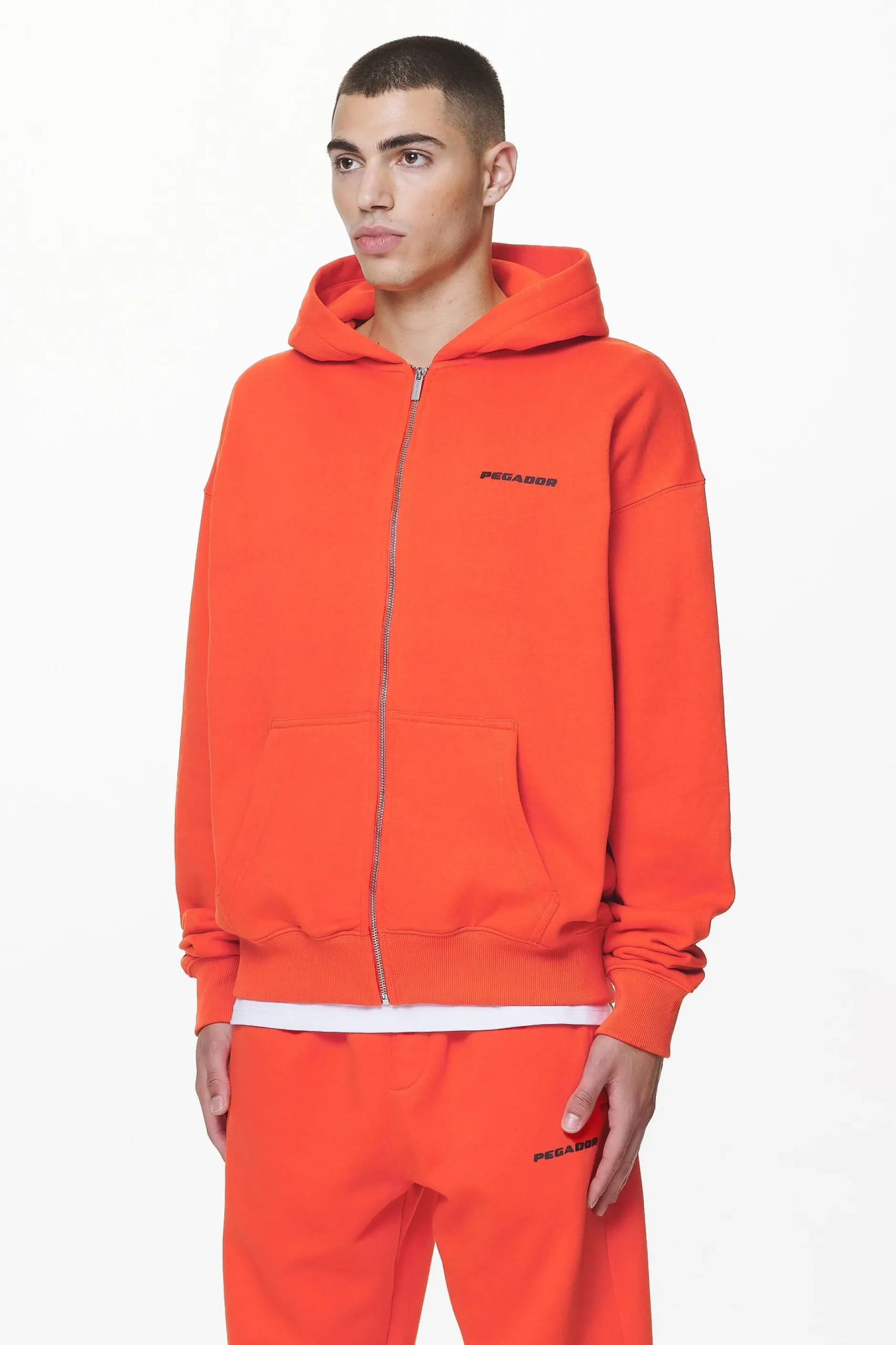 Pegador Logo Oversized Sweat Jacket Gum