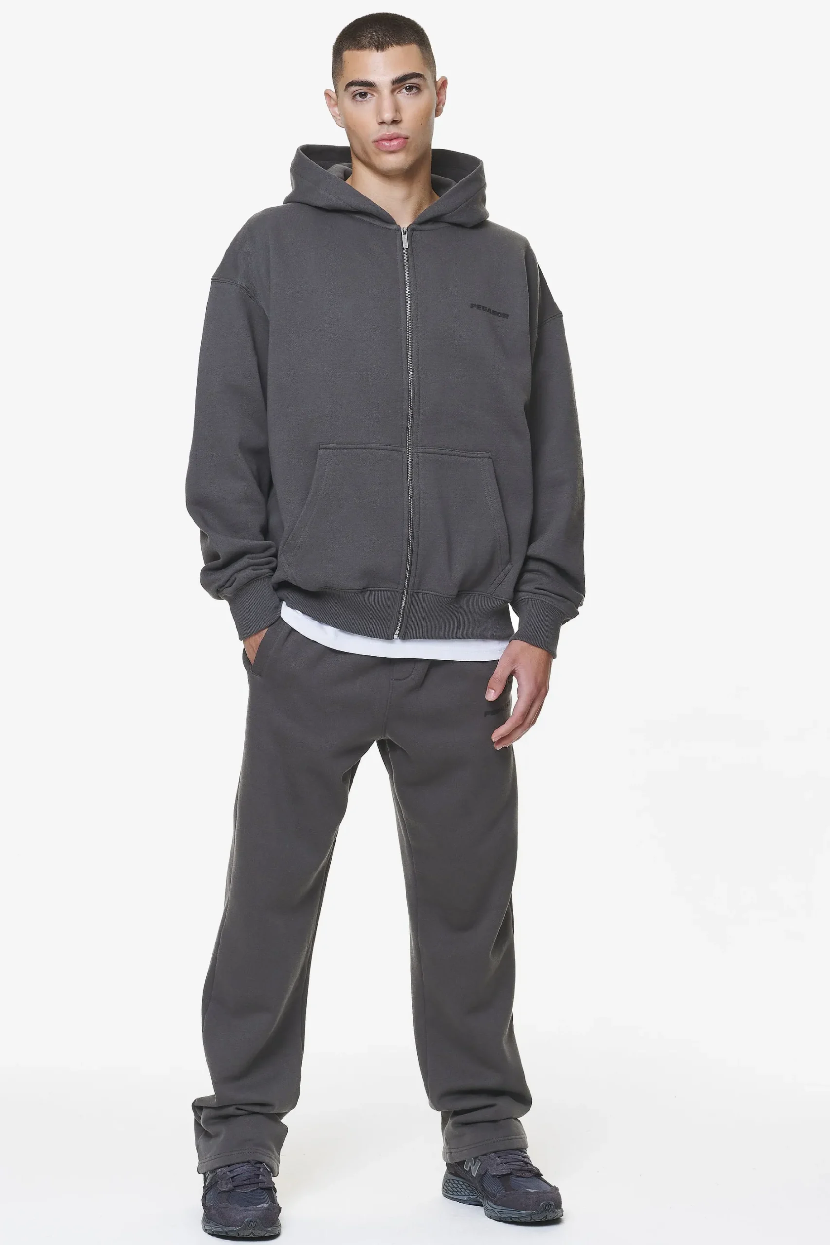 Pegador Logo Oversized Sweat Jacket Gum