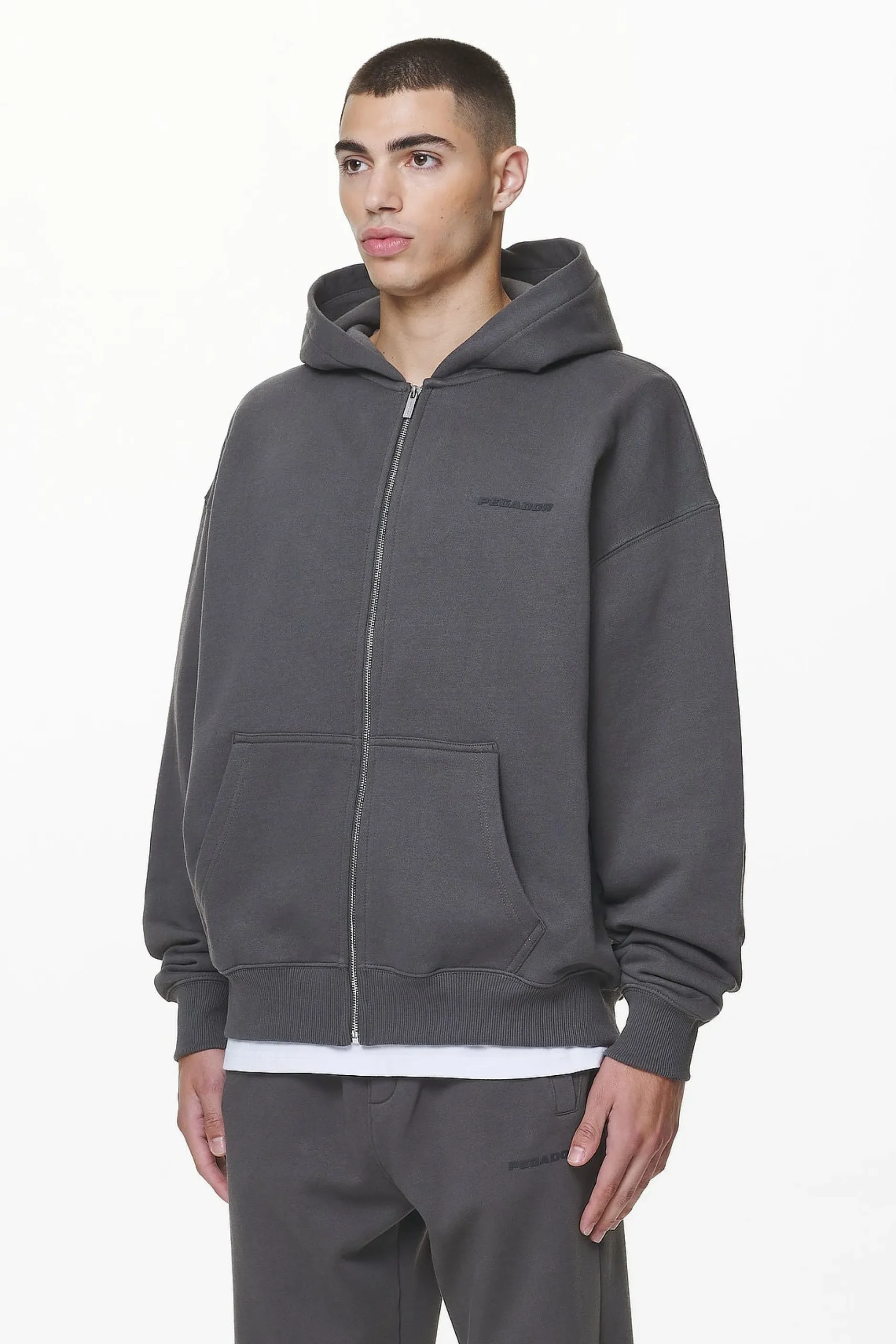 Pegador Logo Oversized Sweat Jacket Gum