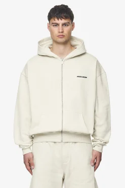 Pegador Logo Oversized Sweat Jacket Black Gum