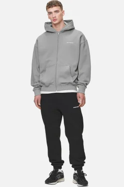 Pegador Logo Oversized Sweat Jacket White Gum