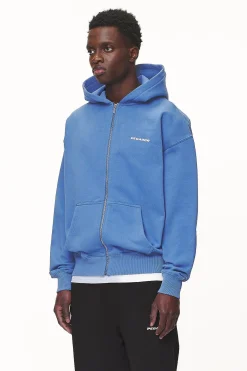 Pegador Logo Oversized Sweat Jacket White Gum