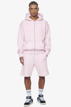 Pegador Logo Oversized Sweat Jacket White Gum