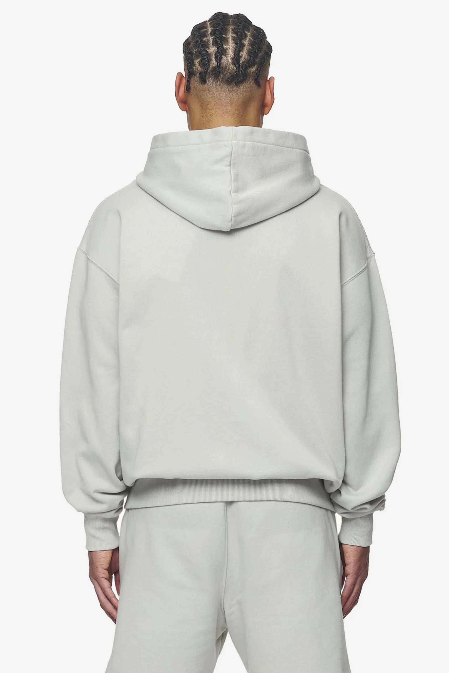 Pegador Logo Oversized Sweat Jacket White Gum