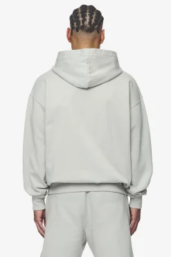 Pegador Logo Oversized Sweat Jacket White Gum