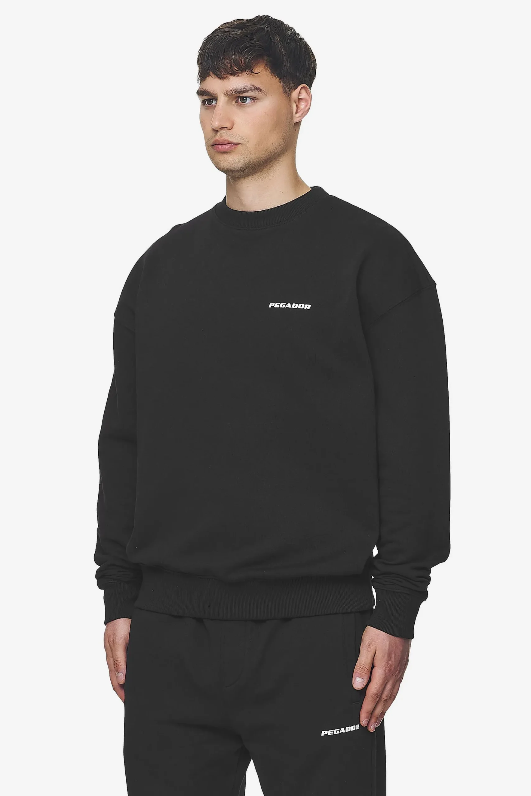 Pegador Logo Oversized Sweater White Gum
