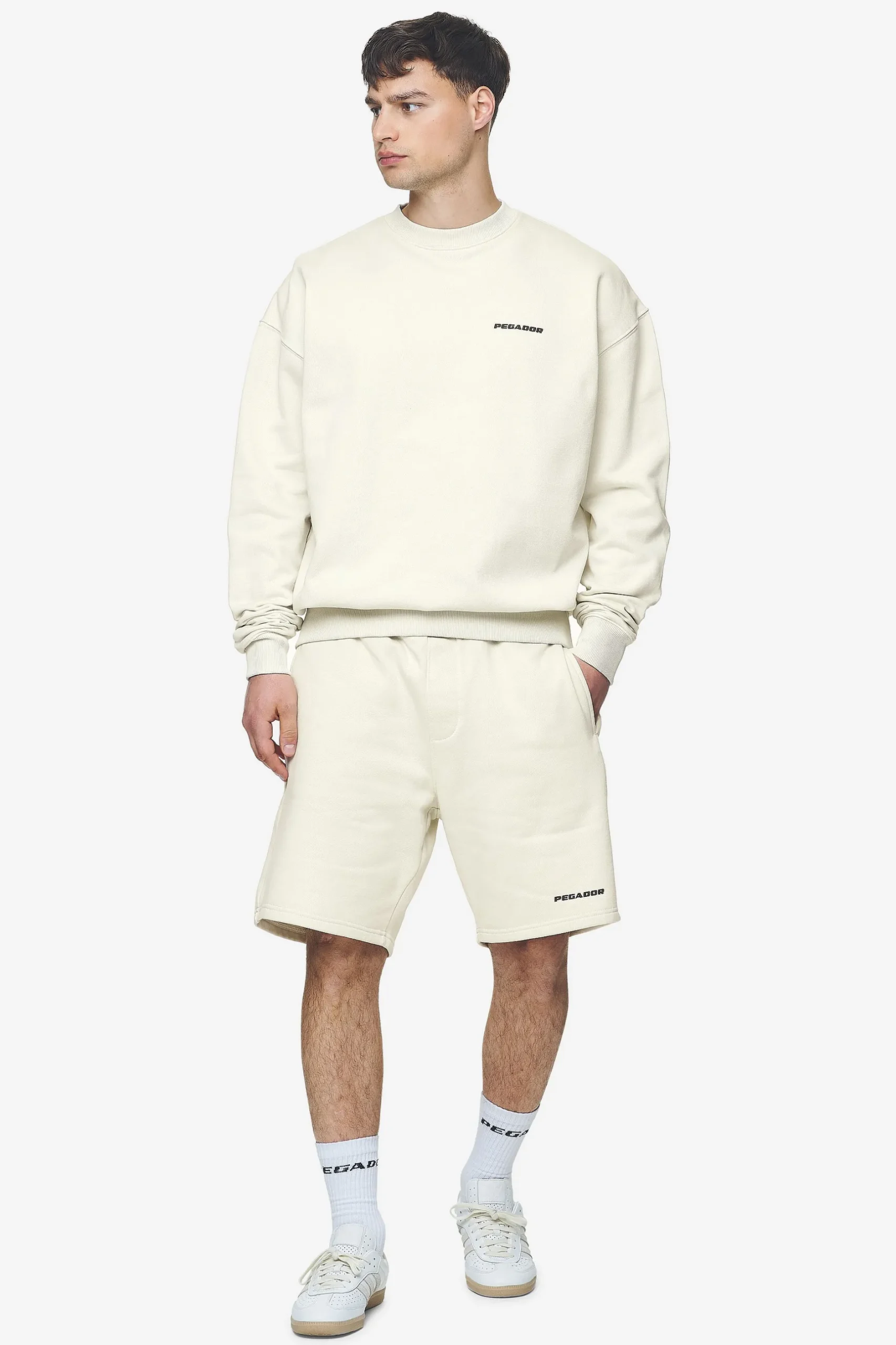 Pegador Logo Oversized Sweater Black Gum