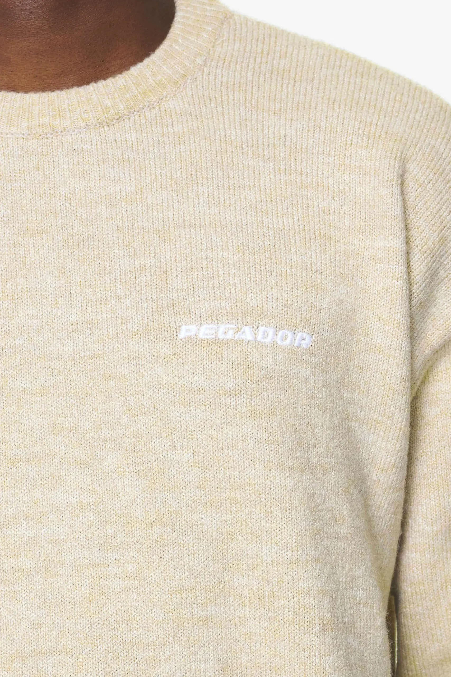Pegador Logo Shaggy Knit Sweater