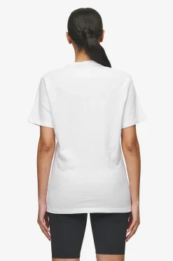 Pegador Logo Slim Tee White Sky Blue