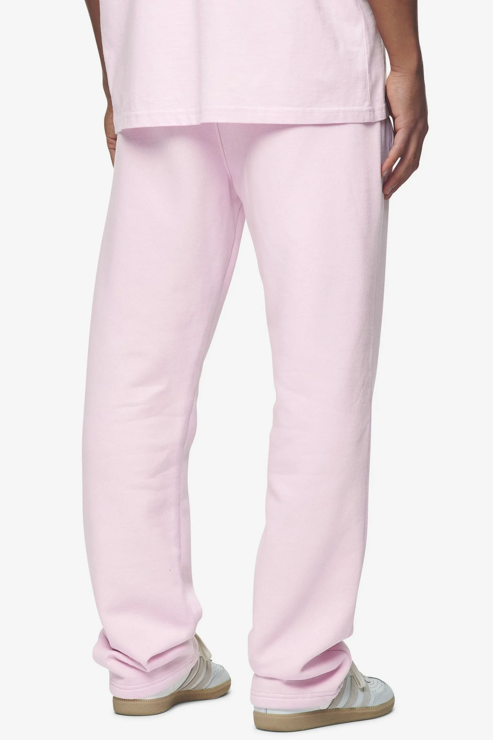 Pegador Logo Wide Sweat Pants White Gum