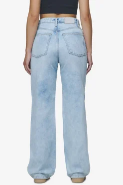 Pegador Lora Wide Leg Jeans Washed Light Blue