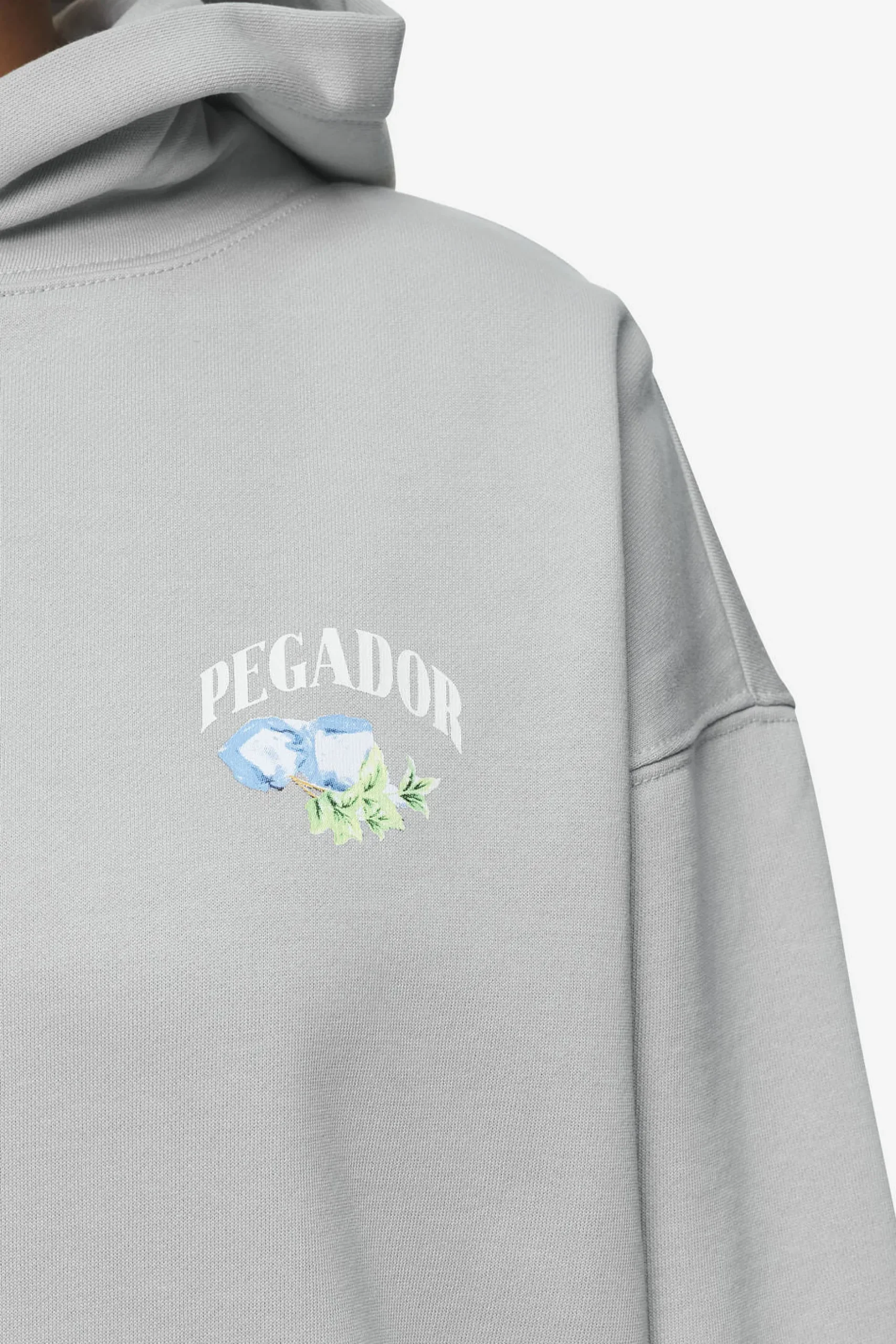 Pegador Lucia Oversized Hoodie Washed Sky Grey