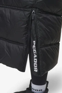 Pegador Lynn Puffer Coat Black