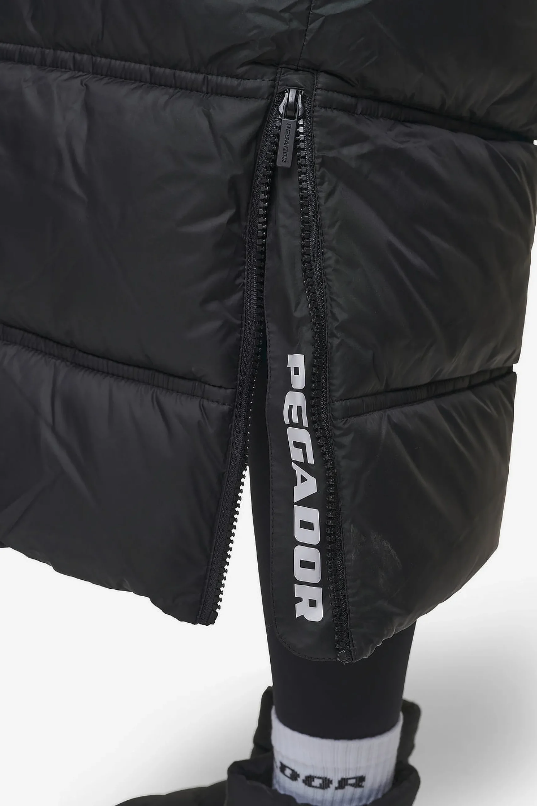 Pegador Lynn Puffer Coat Black