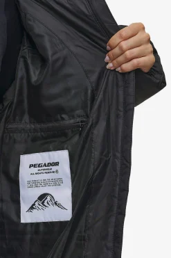 Pegador Lynn Puffer Coat Black