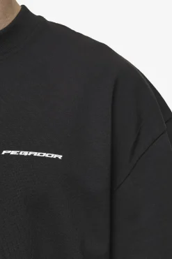 Pegador Madron Oversized Tee Washed Black