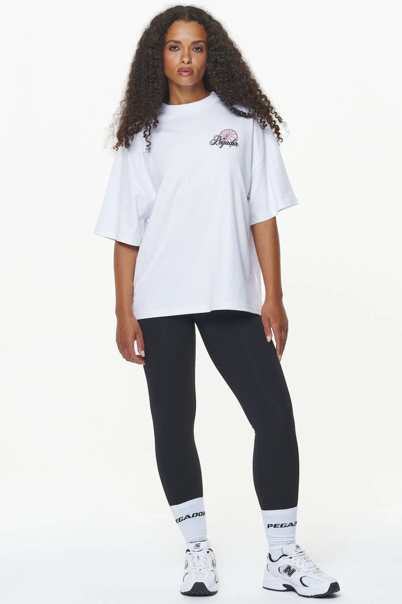 Pegador Mall Heavy Oversized Tee White