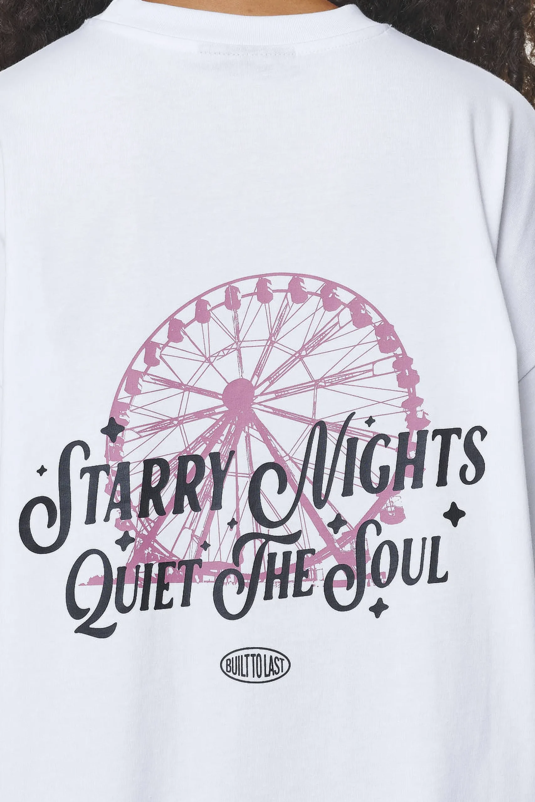 Pegador Mall Heavy Oversized Tee White