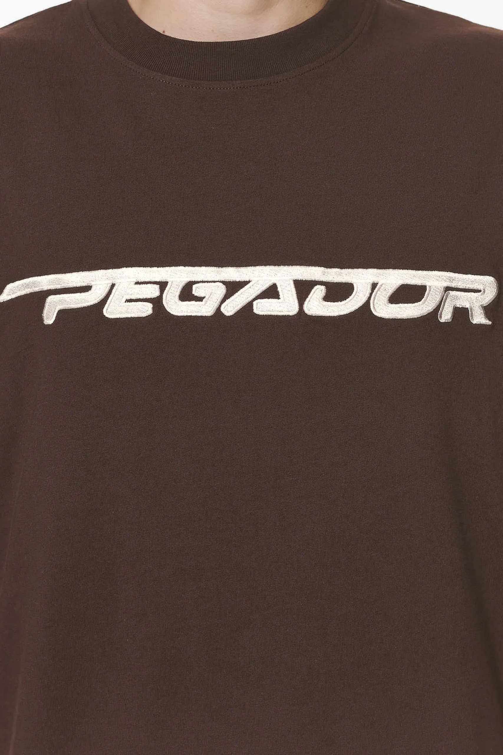 Pegador Manor Oversized Tee Washed Oak Brown