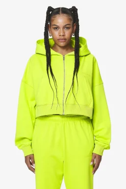 Pegador Marla Cropped Zip Hoodie
