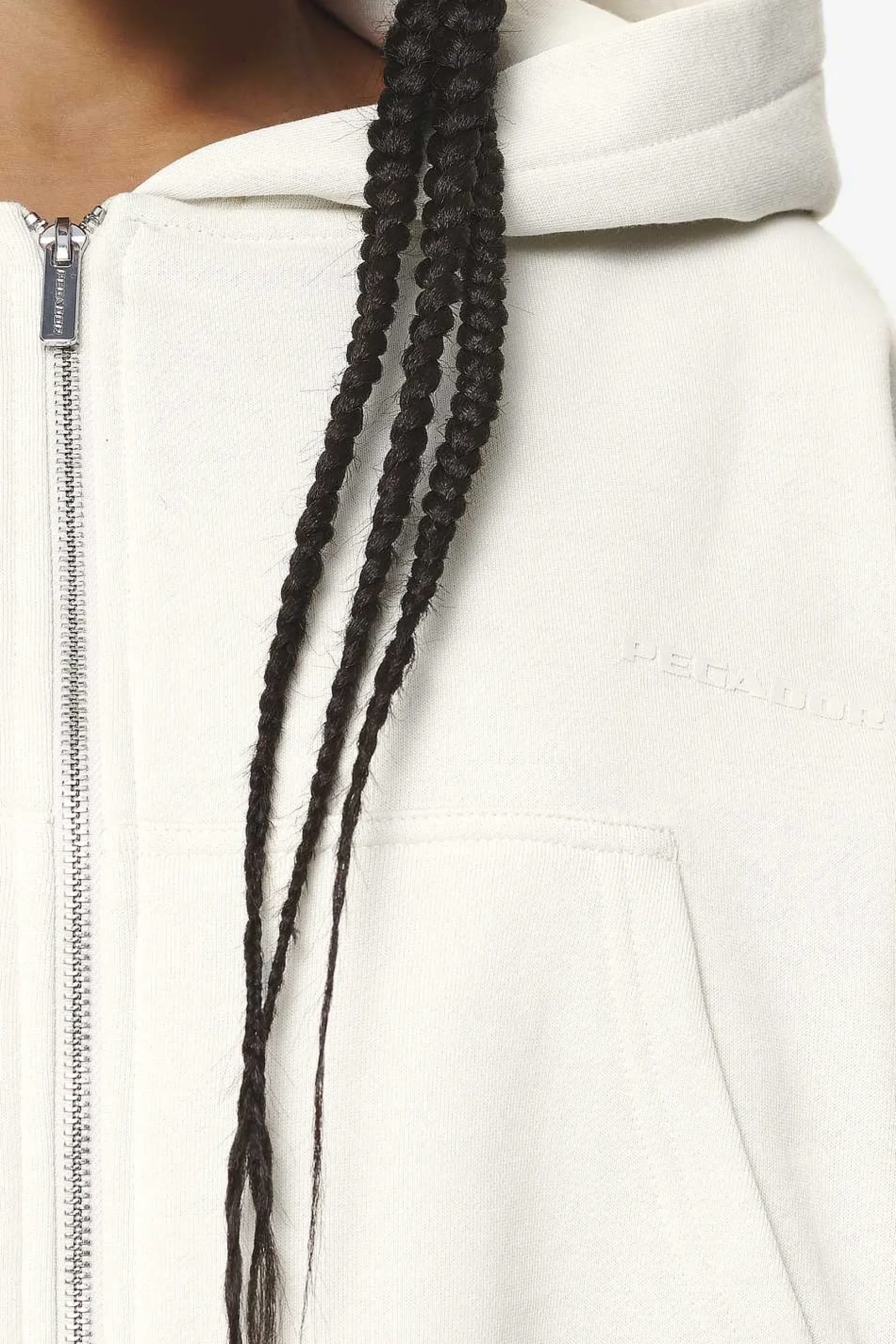 Pegador Marla Cropped Zip Hoodie