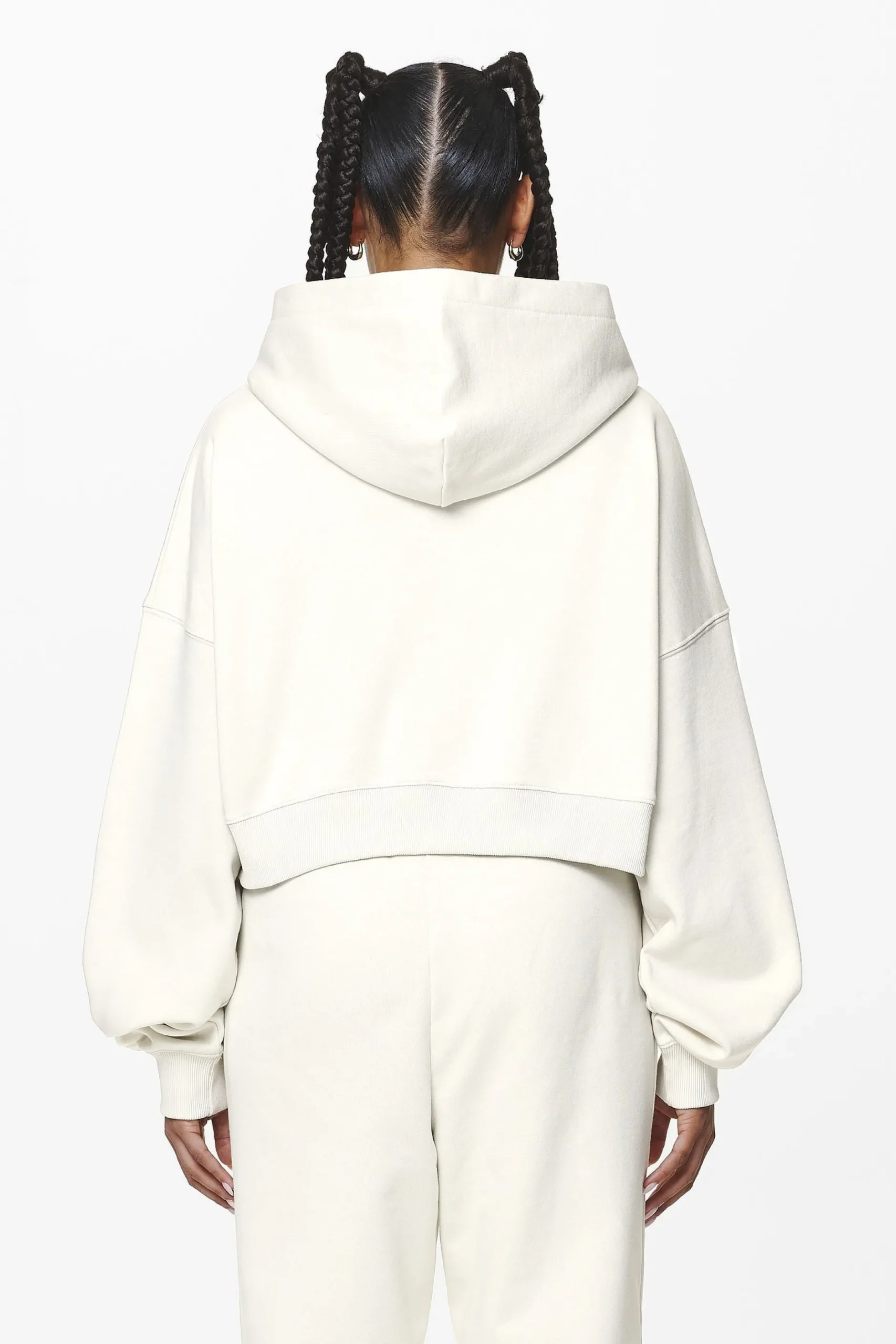 Pegador Marla Cropped Zip Hoodie