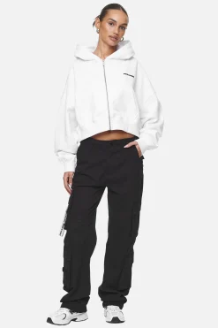 Pegador Marla Cropped Zip Hoodie 
