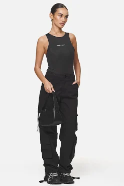 Pegador Maya Bodysuit Black White