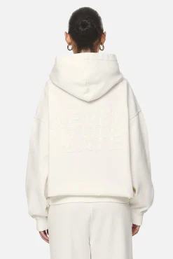 Pegador Mina Oversized Hoodie Washed Coconut Milk
