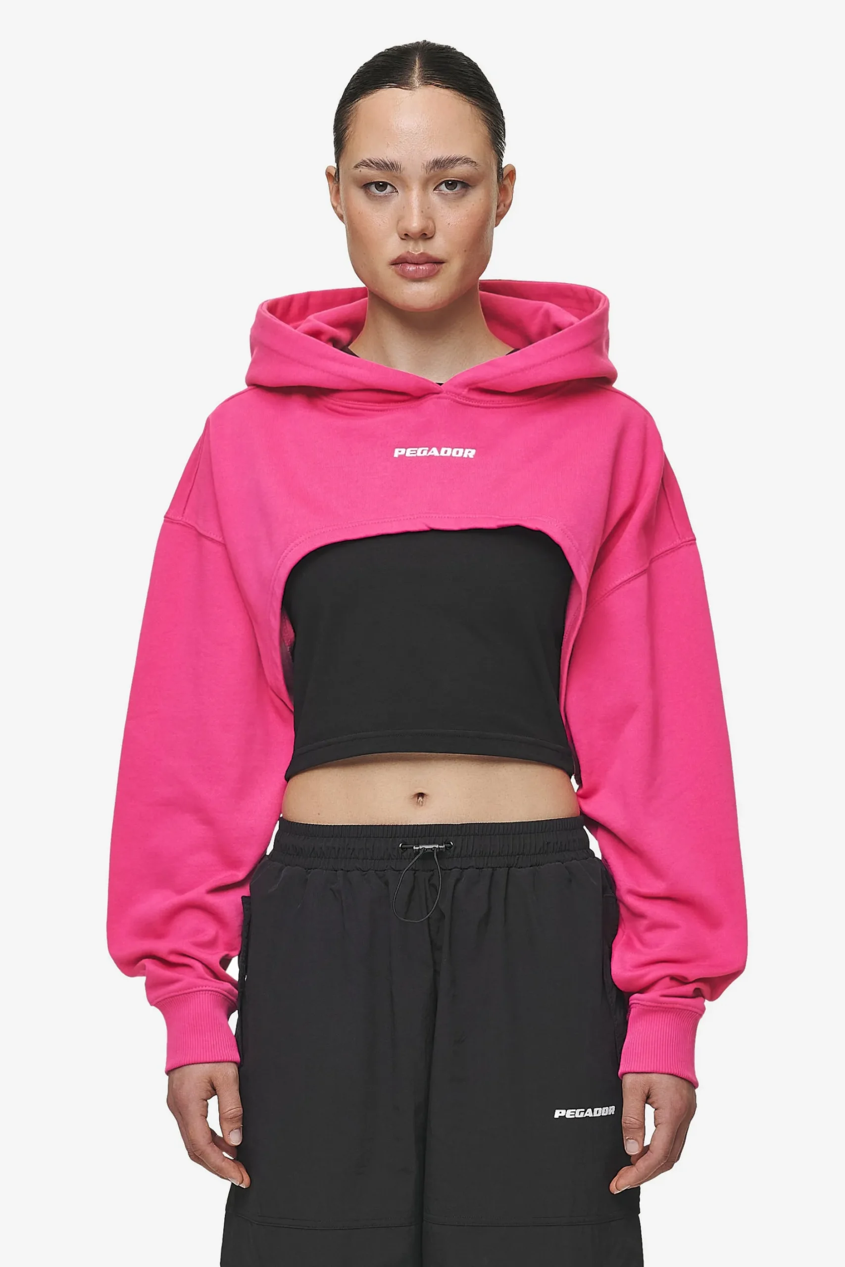 Pegador Mina Super Cropped Hoodie