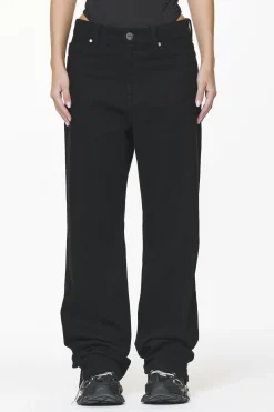 Pegador Moi Wide Jeans Black
