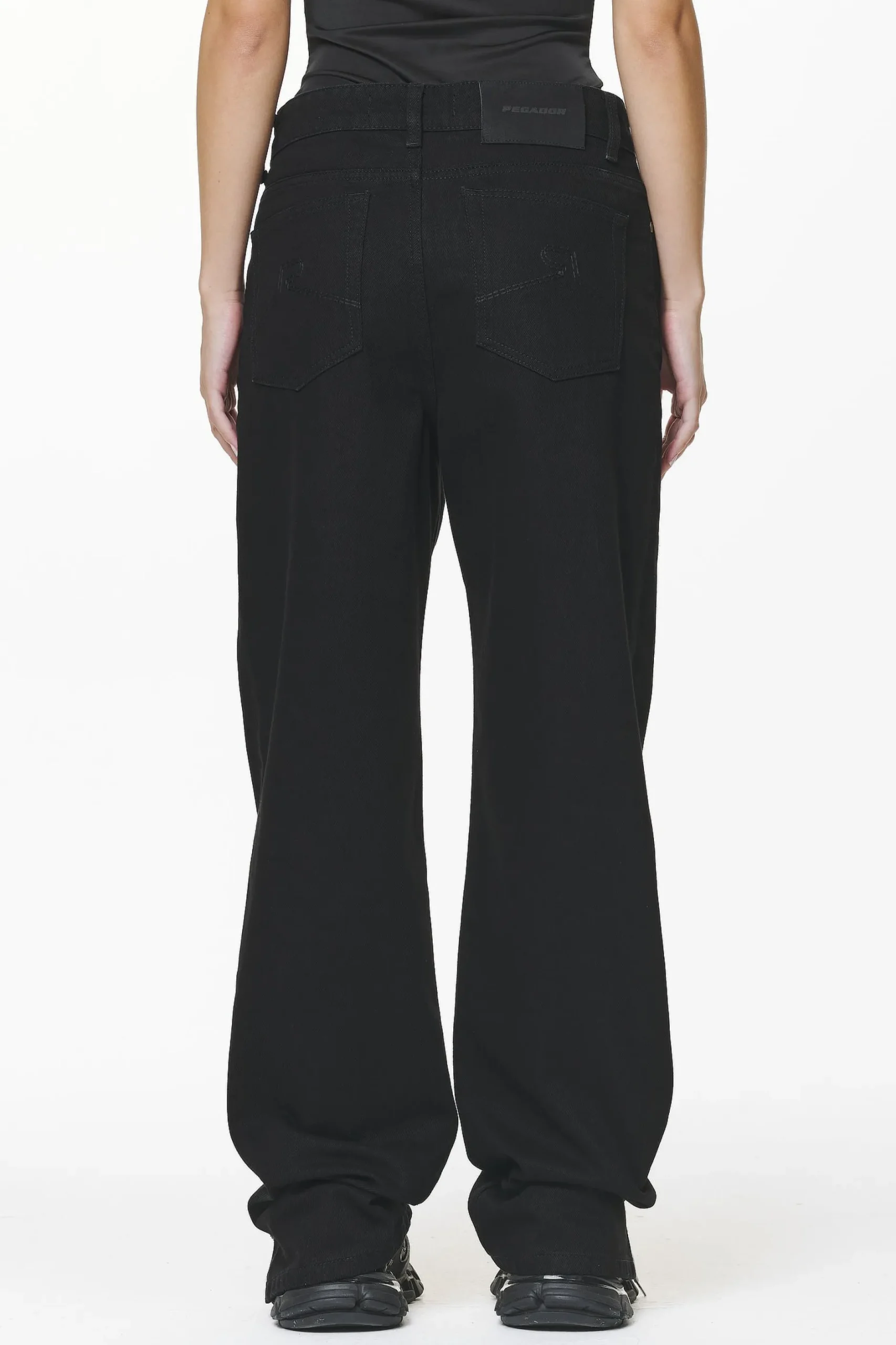 Pegador Moi Wide Jeans Black