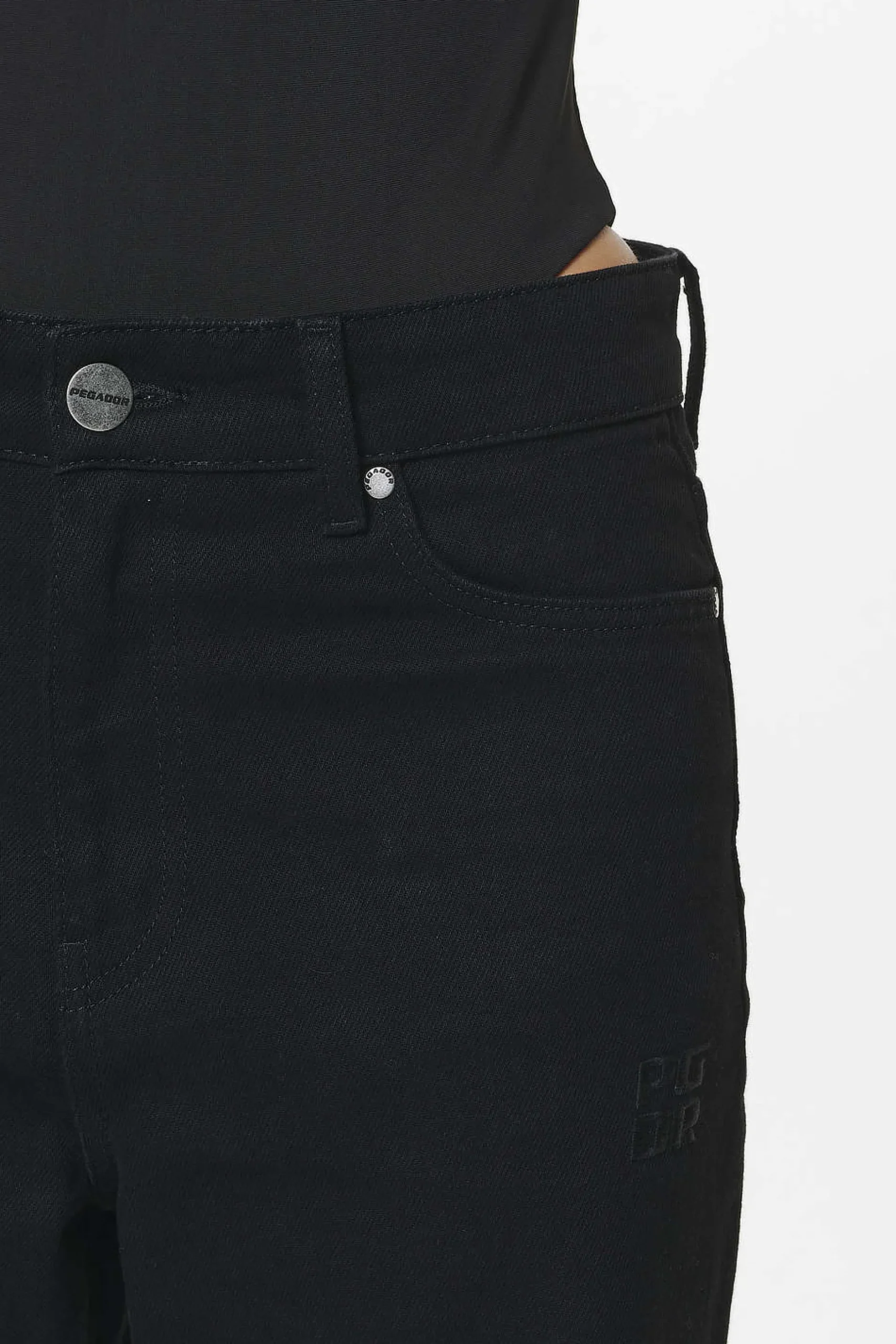 Pegador Moi Wide Jeans Black