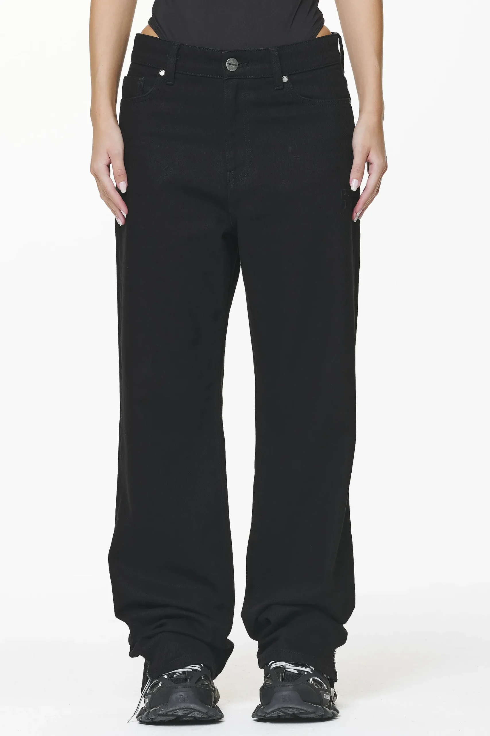 Pegador Moi Wide Jeans Black
