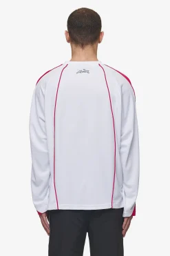 Pegador Mosco Longsleeve Jersey White Virtual Pink