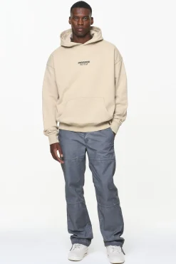 Pegador Mouncy Oversized Hoodie Vintage Washed Kingdom Beige