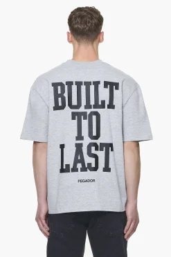 Pegador Mouncy Oversized Tee Grey Melange