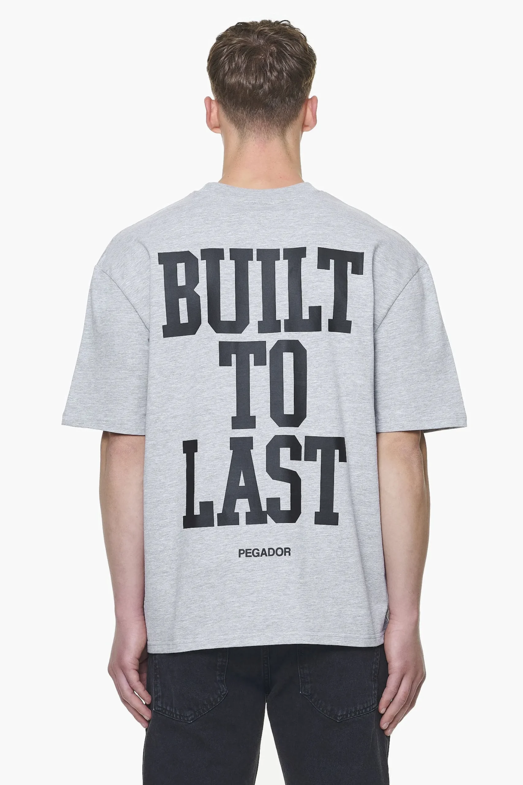 Pegador Mouncy Oversized Tee Grey Melange