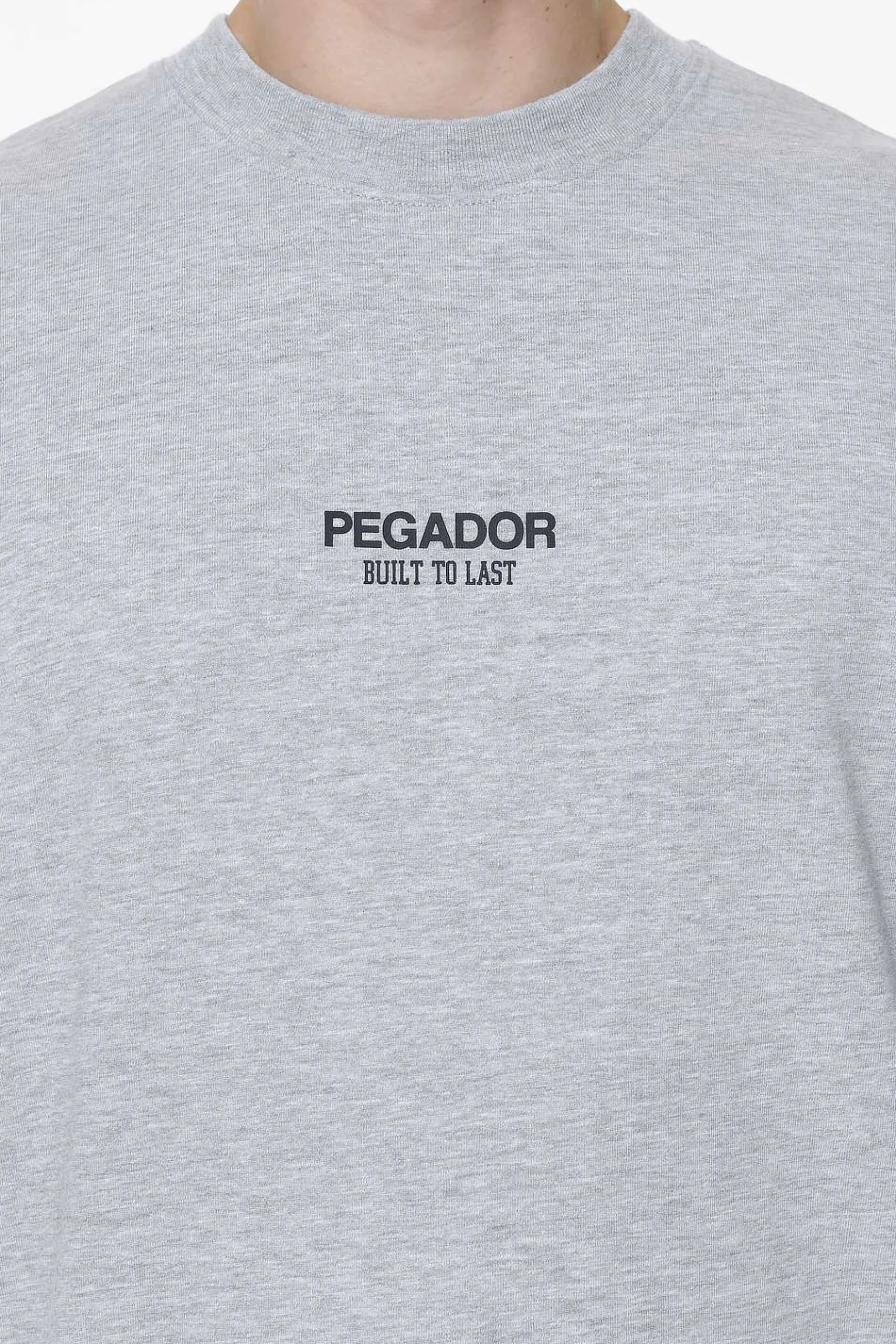 Pegador Mouncy Oversized Tee Grey Melange