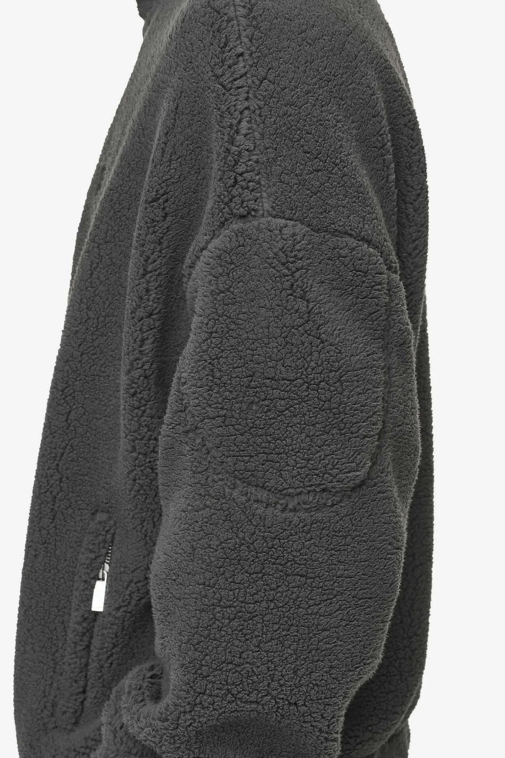 Pegador Munoz Teddy Half Zip Sweater Anthracite