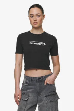 Pegador Naomi Baby Tee Washed Black