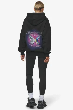 Pegador Nena Oversized Hoodie Washed Black