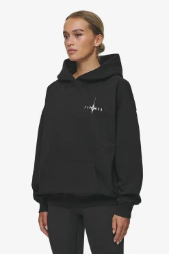 Pegador Nena Oversized Hoodie Washed Black