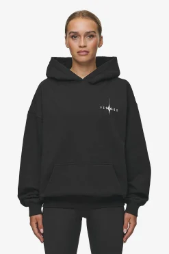 Pegador Nena Oversized Hoodie Washed Black