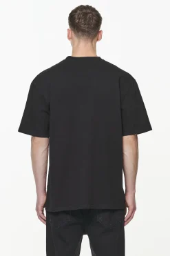 Pegador Nether Oversized Tee Vintage Washed Onyx Black