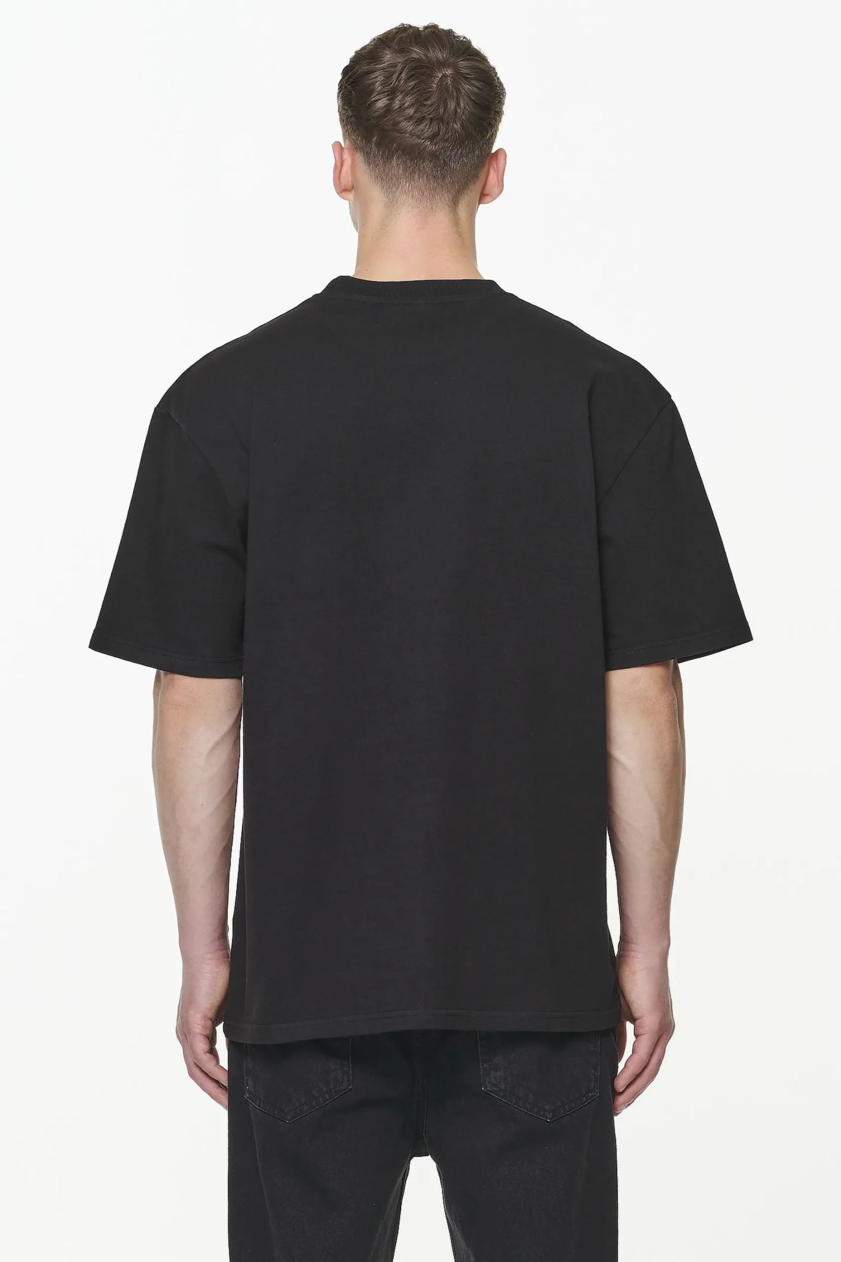 Pegador Nether Oversized Tee Vintage Washed Onyx Black